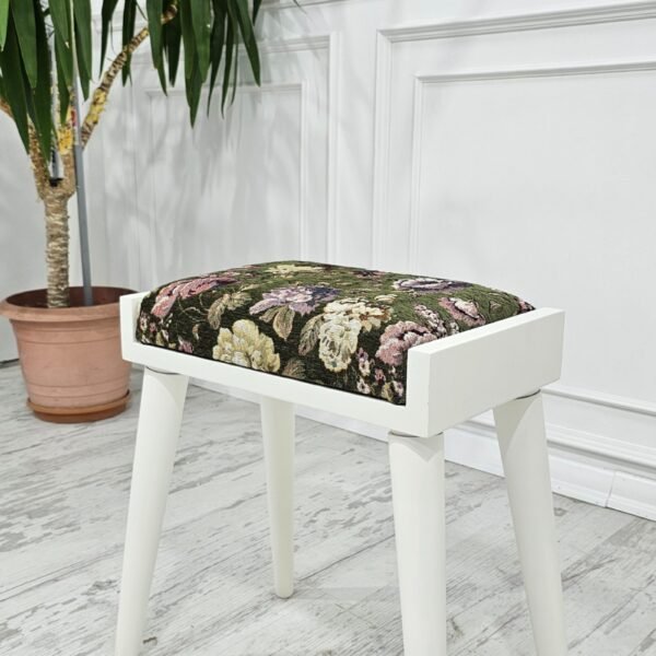 Rhapsody White Piano Bench